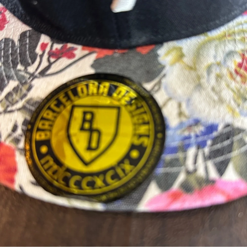 Dope Cap with Floral Brim SnapBack